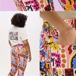 Lucy & Yak x Melissa Foster high waisted denim pants